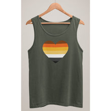Lade das Bild in den Galerie-Viewer, Bear Pride Heart Tank Top - Bearified Gear