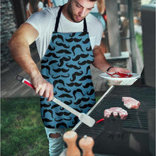 Lade das Bild in den Galerie-Viewer, Mustache Print Adjustable Apron - Bearified Gear