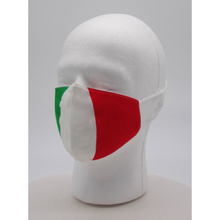 Load image into Gallery viewer, Italian Flag Face Mask w/ PM2.5 Filters - Bearified Gear