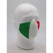 Load image into Gallery viewer, Italian Flag Face Mask w/ PM2.5 Filters - Bearified Gear