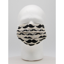 Lade das Bild in den Galerie-Viewer, Mustache Print Face Mask - Bearified Gear
