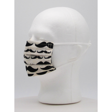 Lade das Bild in den Galerie-Viewer, Mustache Print Face Mask - Bearified Gear