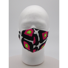 Load image into Gallery viewer, Abstract Squares Face Mask w/ PM2.5 Filters - Bearified Gear