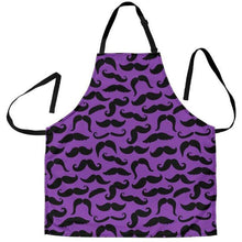 Lade das Bild in den Galerie-Viewer, Mustache Print Adjustable Apron - Bearified Gear