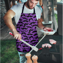 Lade das Bild in den Galerie-Viewer, Mustache Print Adjustable Apron - Bearified Gear