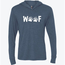 Lade das Bild in den Galerie-Viewer, Woof Long Sleeve Hooded Shirt - Bearified Gear