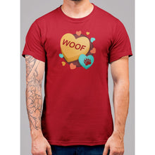Lade das Bild in den Galerie-Viewer, Woof Valentines Day Hear T-Shirt - Bearified Gear
