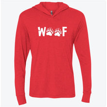 Lade das Bild in den Galerie-Viewer, Woof Long Sleeve Hooded Shirt - Bearified Gear