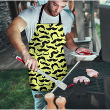 Lade das Bild in den Galerie-Viewer, Mustache Print Adjustable Apron - Bearified Gear