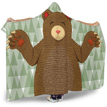 Lade das Bild in den Galerie-Viewer, Bear Hooded Blanket - Bearified Gear