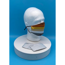 Load image into Gallery viewer, Gay Bear Pride Face Mask w PM2.5 Filter - Bearified Gear