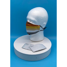 Load image into Gallery viewer, Gay Bear Pride Face Mask w PM2.5 Filter - Bearified Gear