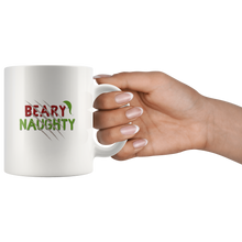 Lade das Bild in den Galerie-Viewer, Beary Naughty Ceramic Christmas Mug - Bearified Gear