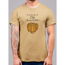 Lade das Bild in den Galerie-Viewer, Kiss Me I'm Beardish T-Shirt - Bearified Gear