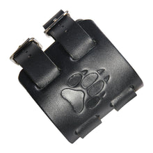 Lade das Bild in den Galerie-Viewer, Bear Paw Double Wide Leather Adjustable Cuff - Bearified Gear