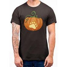 Lade das Bild in den Galerie-Viewer, Bear Paw Pumpkin T-Shirt - Bearified Gear