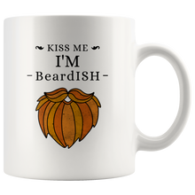 Lade das Bild in den Galerie-Viewer, Kiss Me I'm Beardish Mug - Bearified Gear