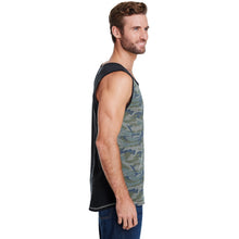 Load image into Gallery viewer, Woof Vintage Camouflage Tank Top - Bearified Gear
