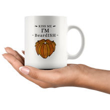 Lade das Bild in den Galerie-Viewer, Kiss Me I'm Beardish Mug - Bearified Gear
