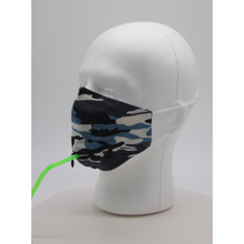 Load image into Gallery viewer, Camouflage Drinking Face Mask w PM2.5 Filter - Bearified Gear
