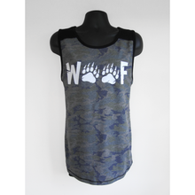 Load image into Gallery viewer, Woof Vintage Camouflage Tank Top - Bearified Gear
