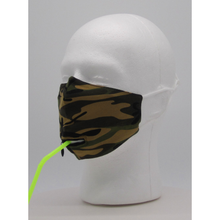 Load image into Gallery viewer, Camouflage Drinking Face Mask w PM2.5 Filter - Bearified Gear
