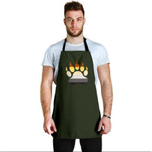 Lade das Bild in den Galerie-Viewer, Pride Bear Paw Adjustable Apron - Bearified Gear
