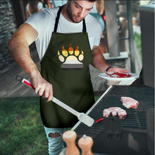 Lade das Bild in den Galerie-Viewer, Pride Bear Paw Adjustable Apron - Bearified Gear
