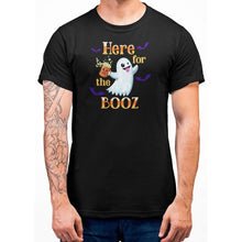 Lade das Bild in den Galerie-Viewer, Here For The Booz Halloween T-Shirt - Bearified Gear
