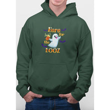 Lade das Bild in den Galerie-Viewer, Here For The Booz Halloween Hoodie - Bearified Gear
