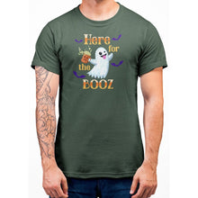 Lade das Bild in den Galerie-Viewer, Here For The Booz Halloween T-Shirt - Bearified Gear

