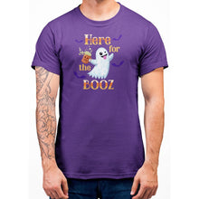 Lade das Bild in den Galerie-Viewer, Here For The Booz Halloween T-Shirt - Bearified Gear
