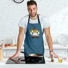 Lade das Bild in den Galerie-Viewer, Pride Bear Paw Adjustable Apron - Bearified Gear
