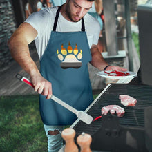 Lade das Bild in den Galerie-Viewer, Pride Bear Paw Adjustable Apron - Bearified Gear
