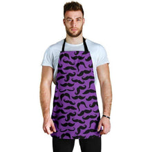 Lade das Bild in den Galerie-Viewer, Mustache Print Adjustable Apron - Bearified Gear
