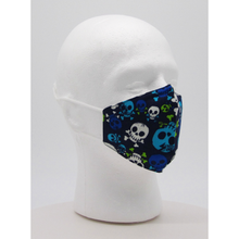 Load image into Gallery viewer, Skull and Bones Face Mask w/ PM2.5 Filters - Bearified Gear
