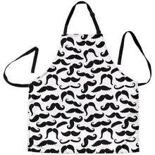Lade das Bild in den Galerie-Viewer, Mustache Print Adjustable Apron - Bearified Gear
