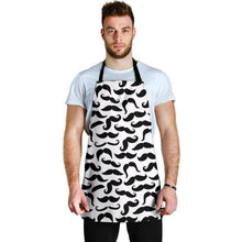 Lade das Bild in den Galerie-Viewer, Mustache Print Adjustable Apron - Bearified Gear
