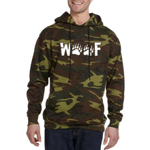 Lade das Bild in den Galerie-Viewer, Woof Camouflage Hoodie - Bearified Gear
