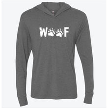 Lade das Bild in den Galerie-Viewer, Woof Long Sleeve Hooded Shirt - Bearified Gear
