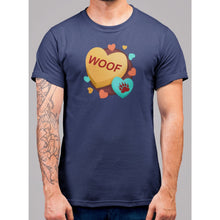Lade das Bild in den Galerie-Viewer, Woof Valentines Day Hear T-Shirt - Bearified Gear
