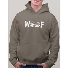 Lade das Bild in den Galerie-Viewer, Woof Wording Hoodie - Bearified Gear
