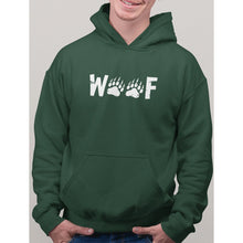 Lade das Bild in den Galerie-Viewer, Woof Wording Hoodie - Bearified Gear
