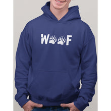 Lade das Bild in den Galerie-Viewer, Woof Wording Hoodie - Bearified Gear
