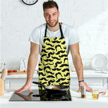 Lade das Bild in den Galerie-Viewer, Mustache Print Adjustable Apron - Bearified Gear
