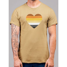 Lade das Bild in den Galerie-Viewer, Bear Pride Heart T-Shirt - Bearified Gear
