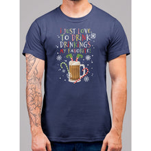 Lade das Bild in den Galerie-Viewer, Drinking Is My Favorite Christmas T-Shirt - Bearified Gear
