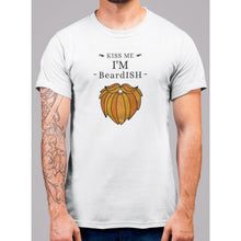Lade das Bild in den Galerie-Viewer, Kiss Me I'm Beardish T-Shirt - Bearified Gear
