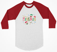 Lade das Bild in den Galerie-Viewer, Merry Maskmas 3/4 Christmas Shirt - Bearified Gear
