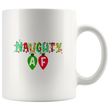 Lade das Bild in den Galerie-Viewer, Naughty AF Ceramic Christmas Mug - Bearified Gear
